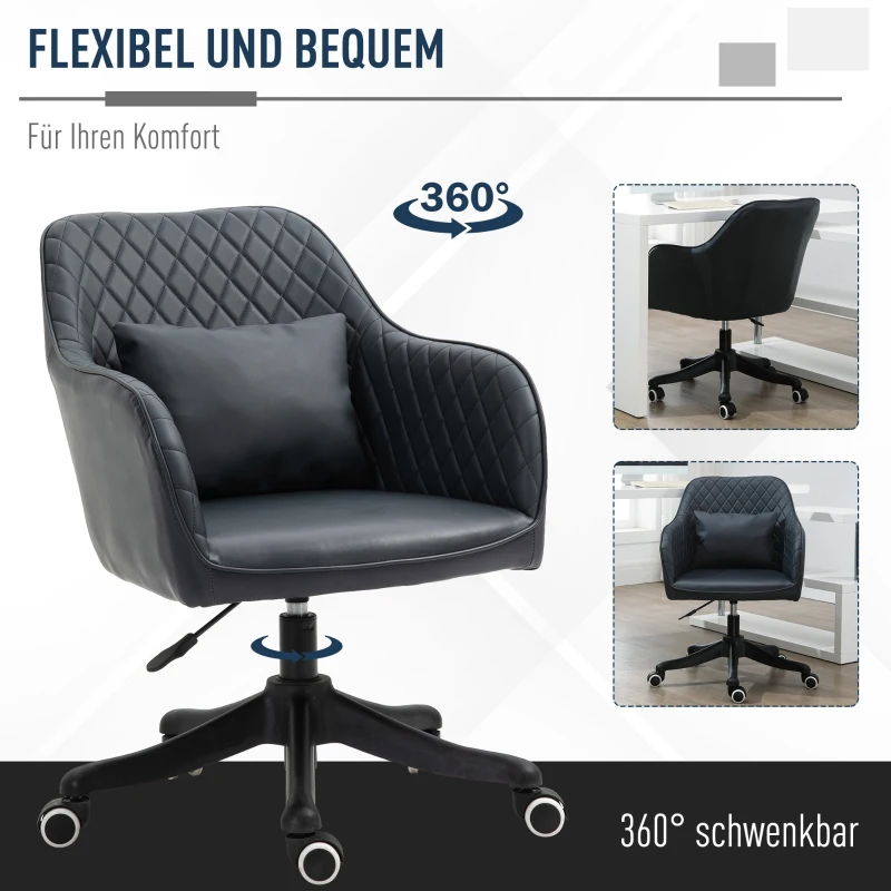 Vinsetto massage bureaustoel kantoorstoel