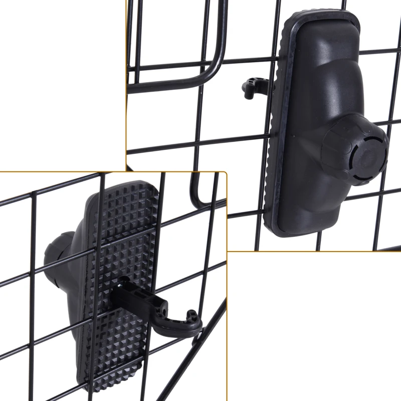 PawHut hondenrek auto universeel kofferrooster verstelbaar scheidingsrooster