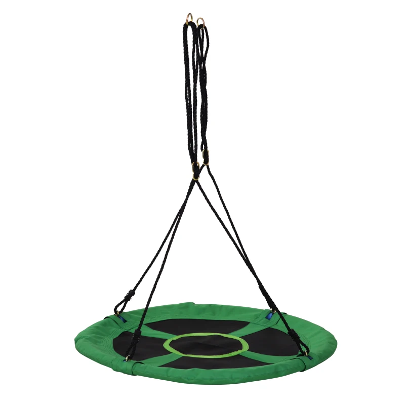 HOMCOM Nestschommel kinderschommel tuinschommel belastbaar tot 100 kg