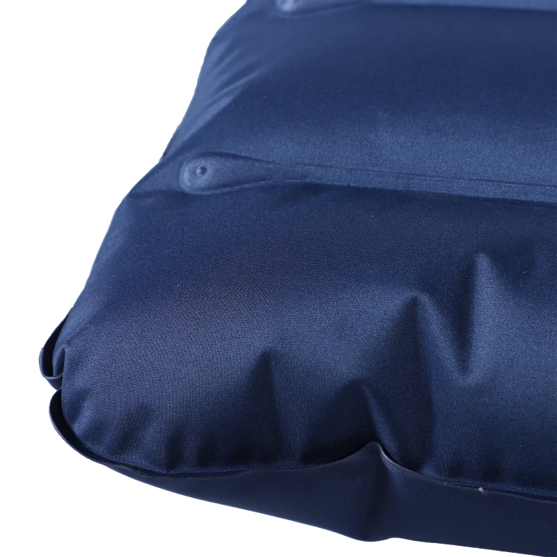 Luchtmatras opblaasbaar luchtbed campingmatras slaapmat pongee blauw