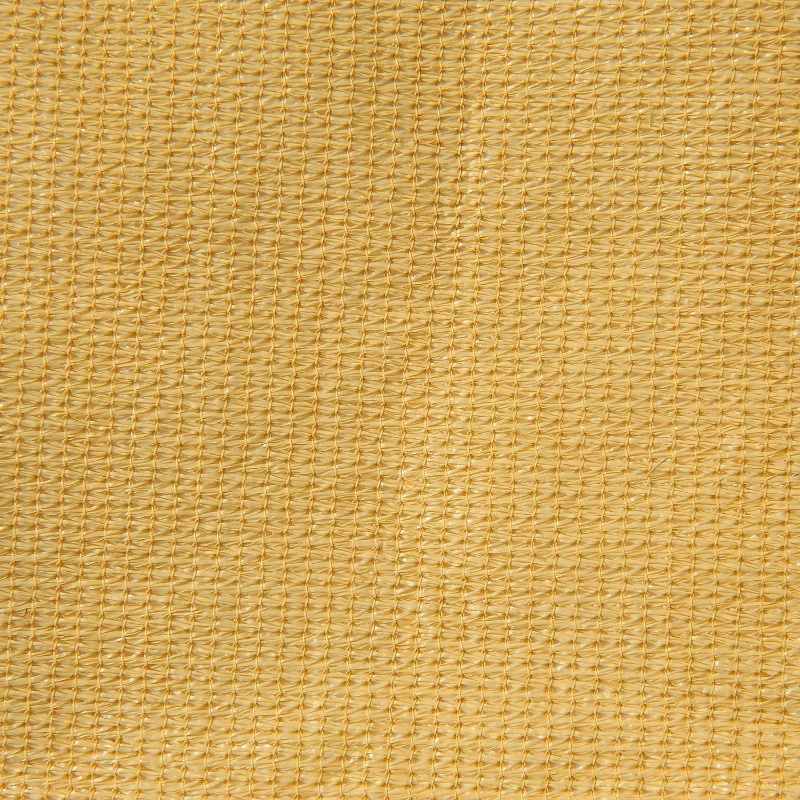 Outsunny Zonnedoek bescherming tegen de zon zonnedak driehoek rechthoek vierkant beige