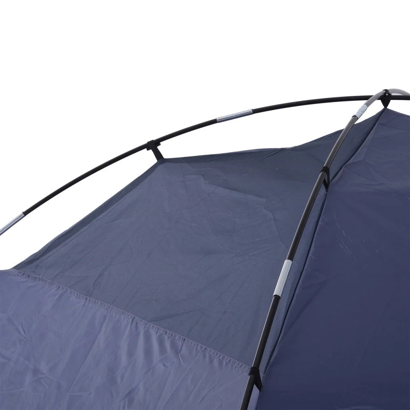 Outsunny Dubbelwandige koepeltent familietent voor 4 personen outdoor iglo waterdicht