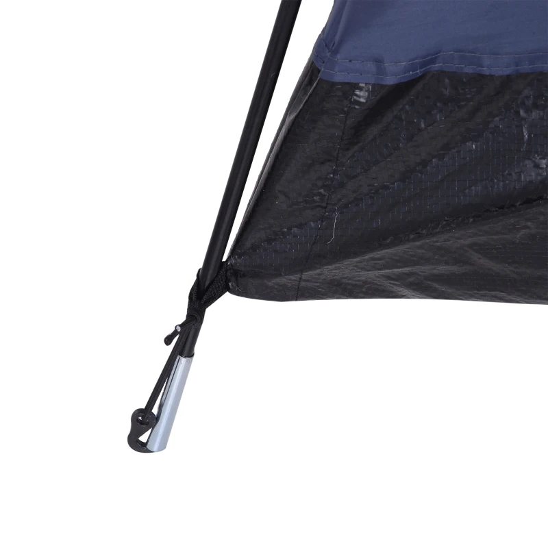 Outsunny Dubbelwandige koepeltent familietent voor 4 personen outdoor iglo waterdicht