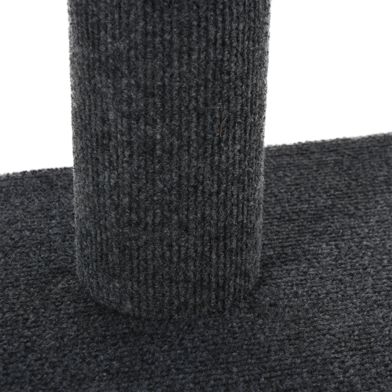 PawHut In hoogte verstelbare krabpaal klimboom voor katten