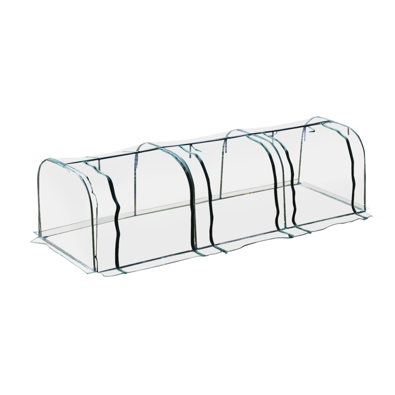 Kas kweekkas koude kas met deur plantenkas planten kweken staal PVC