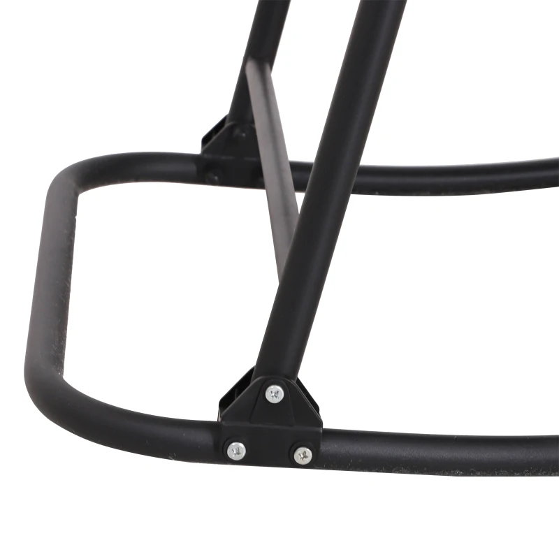 Outsunny Schommelstoel schommelbank schommelligbed schommelstoel inklapbaar tot 120 kg