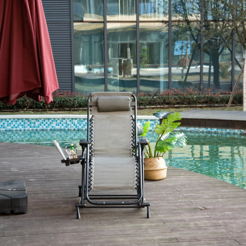 Schommelstoel schommel-stoel relaxen ligstoel schommelstoel inklapbaar verstelbaar kussen