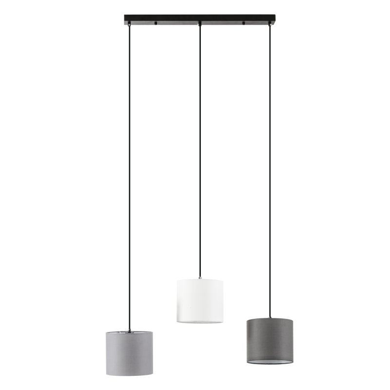 plafondlamp kroonluchter met 3 ophangkettingen en 3 E14-lampfittingen
