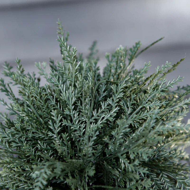 Outsunny Kunstmatige spiraalvormige planten spiraal ceder met pot 90 cm topiary ceder