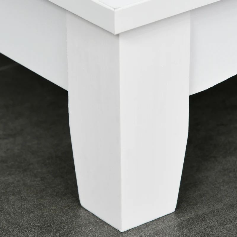 HOMCOM Keukenkast dressoir met 2 lades, legplank verstelbare opbergkast