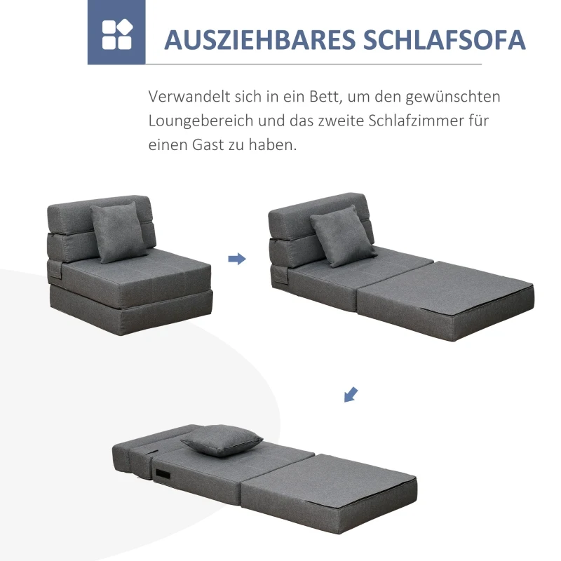 HOMCOM slaapbank slaapsofa