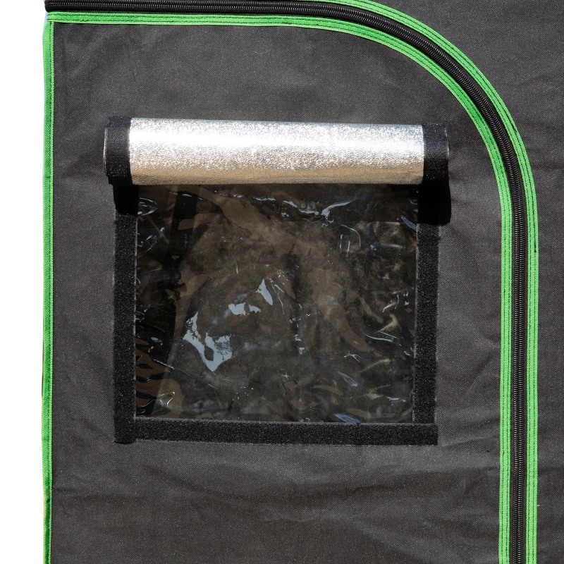 Kweektent kweekkas 90 x 60 x 135 cm kasplant 600D Oxford doek staal