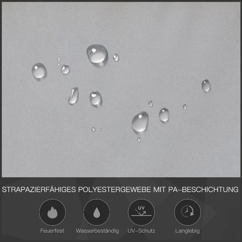 Barbecue-paviljoen met vlamvertragend dak BBQ-paviljoen met 2 schappen polyester zwart