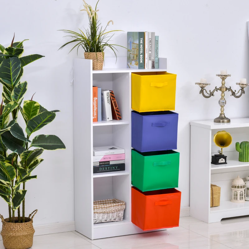 HOMCOM boekenkast met 3 vakken