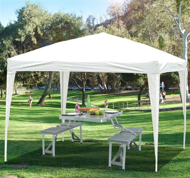 Outsunny Heavy Duty Pop Up Gazebo, 3x3 m-White