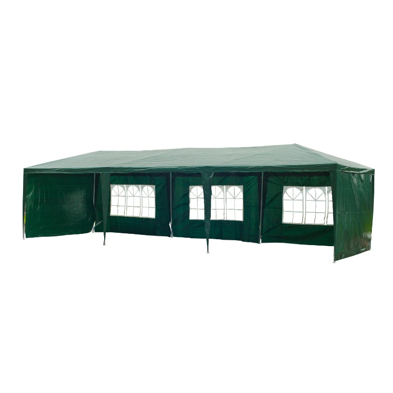 Outsunny 3m x 9m Waterproof Gazebo-Green