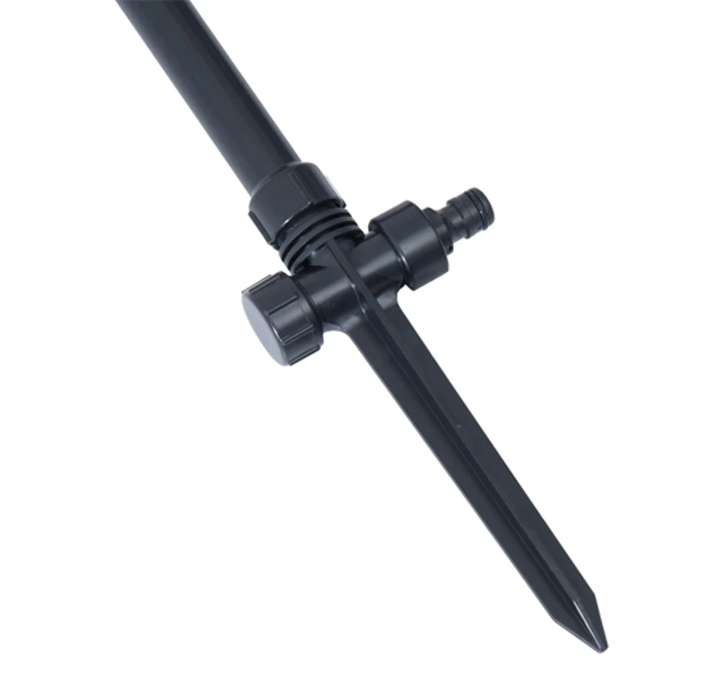 PawHut ABS Movement Sensor Water Sprinkler Garden Animal Repellent Black