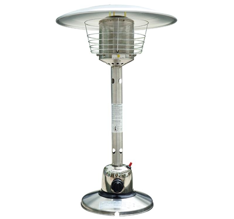HOMCOM Outdoor Stainless Steel Gas Heater