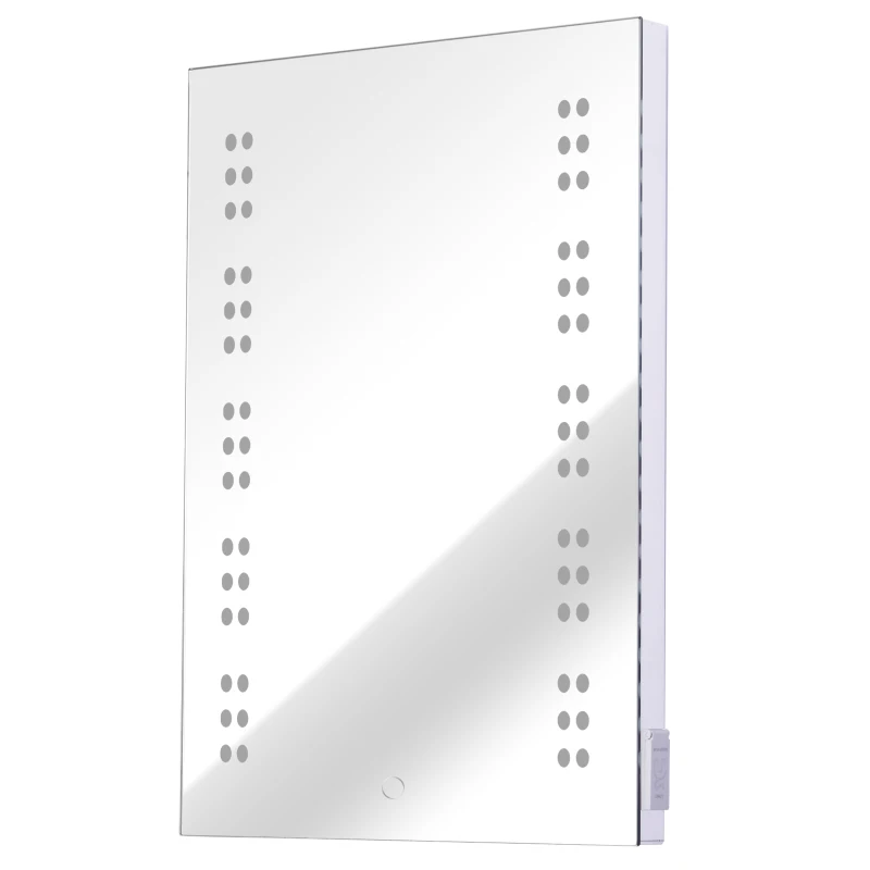 Kleankin Led Touch Sensor Mirror, 70.5×50.5×3.5 cm