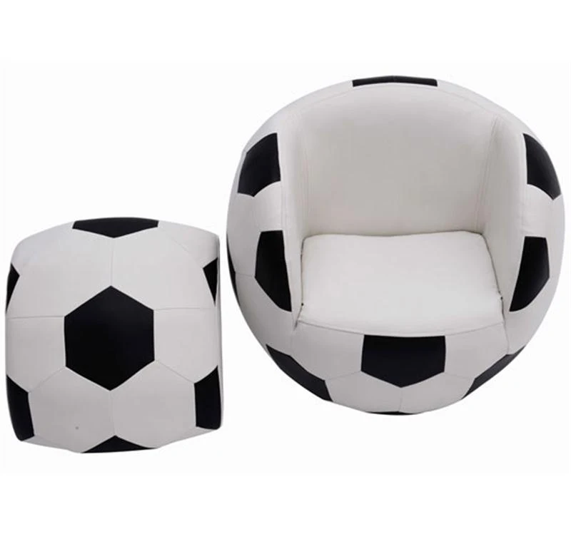 HOMCOM Kids Children Football Chair Armchair Sofa and Stool sport theme childrens playroom Fanatic