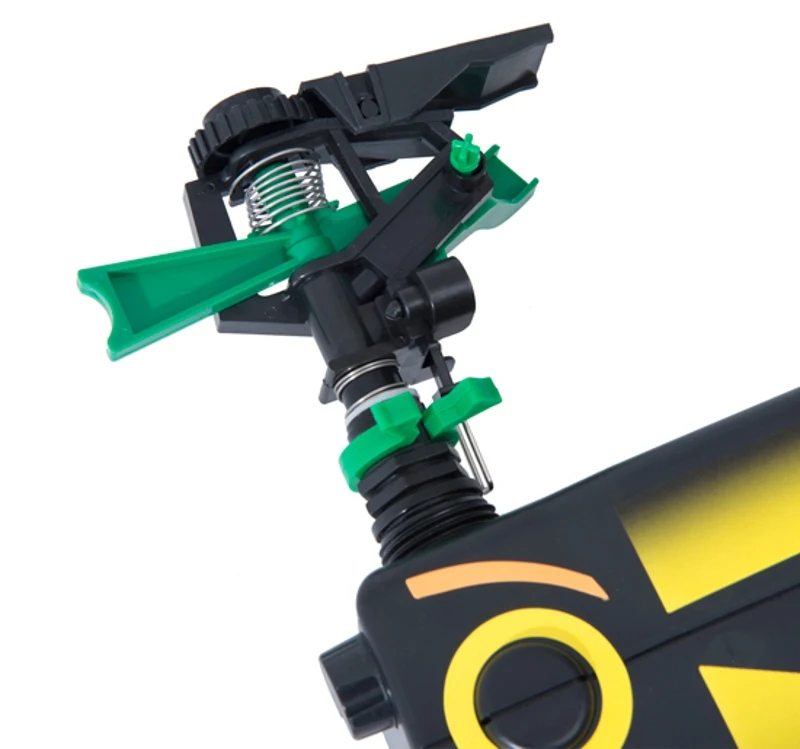 PawHut ABS Movement Sensor Water Sprinkler Garden Animal Repellent Black