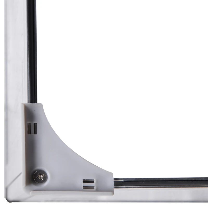 Outsunny Garden Polycarbonate Cold Frame Greenhouse Grow House Flower Vegetable Plants Bed Aluminum Frame  99L x 59.5W x 43.5H cm