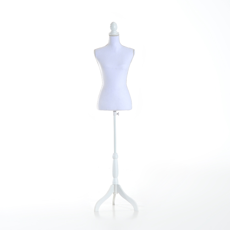 HOMCOM Female Mannequin Torso-White