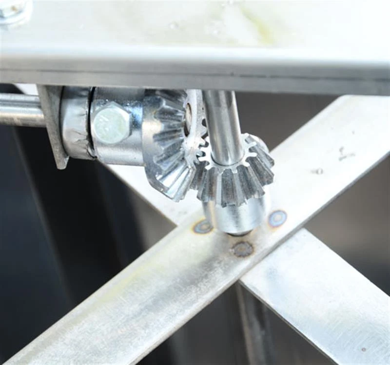 HOMCOM Honey Extractor, Stainless Steel, 4 Frames