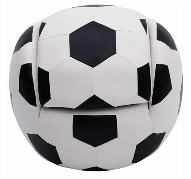 HOMCOM Kids Children Football Chair Armchair Sofa and Stool sport theme childrens playroom Fanatic