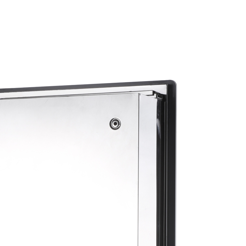 HOMCOM 76L×53W×13T cm LED Mirror Cabinet-Silver