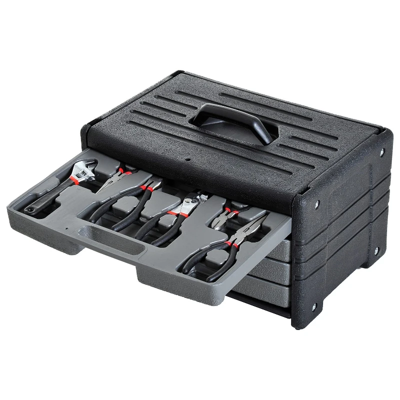 HOMCOM Portable Mechanic Auto Tool Set, 99 pcs