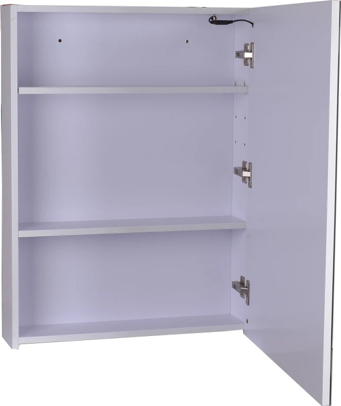 HOMCOM LED Wall Cabinet Mirror Bathroom Fashion Front 10w Lights Storage Modern