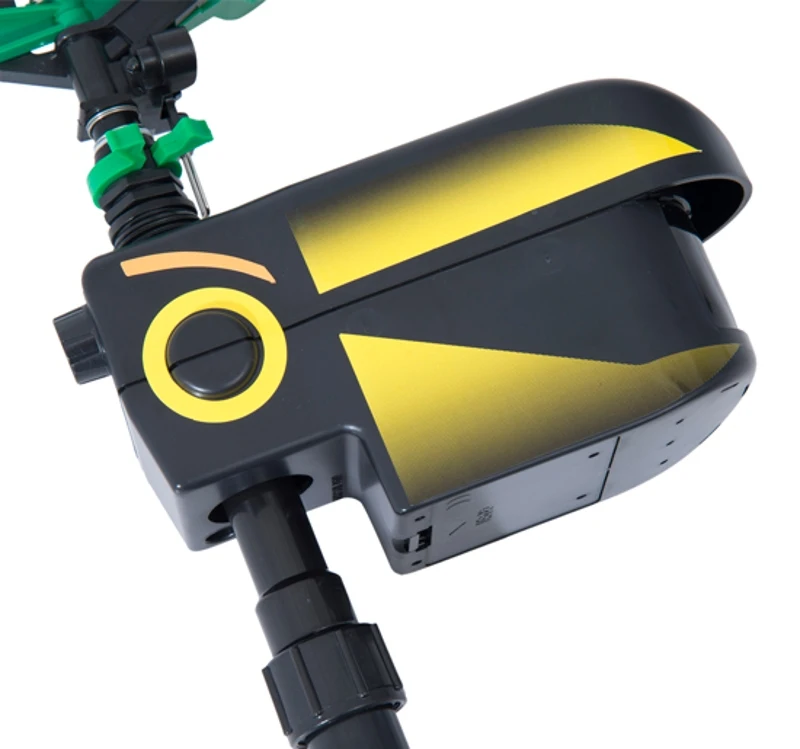 PawHut ABS Movement Sensor Water Sprinkler Garden Animal Repellent Black