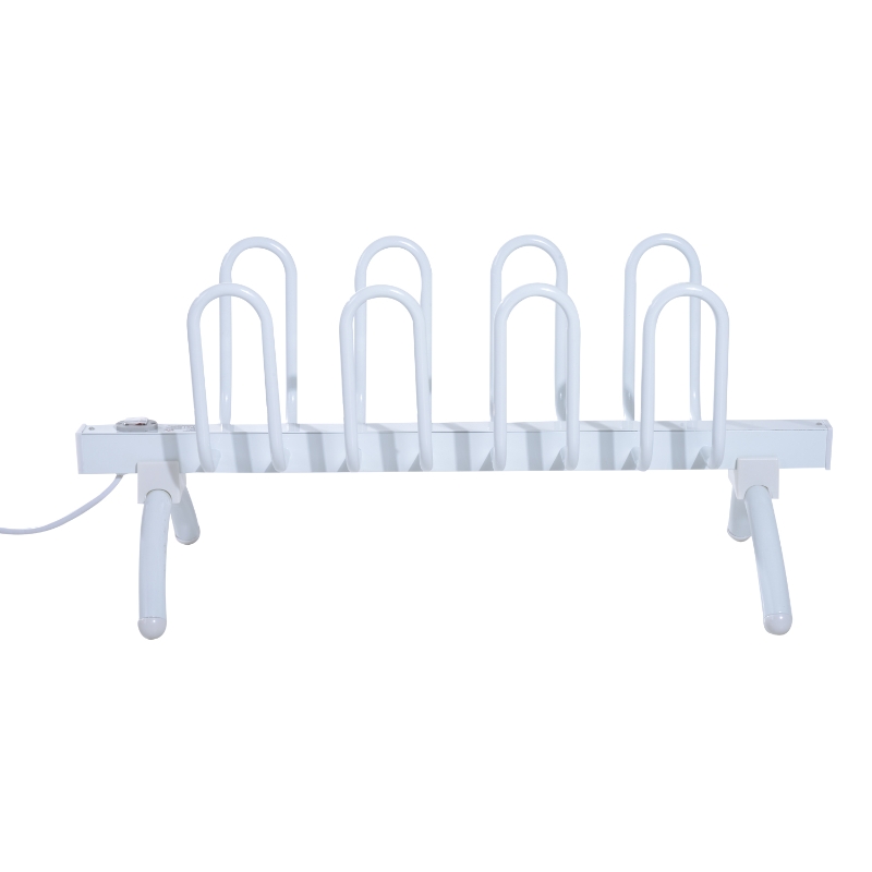 HOMCOM Electric Shoes Dryerm-White