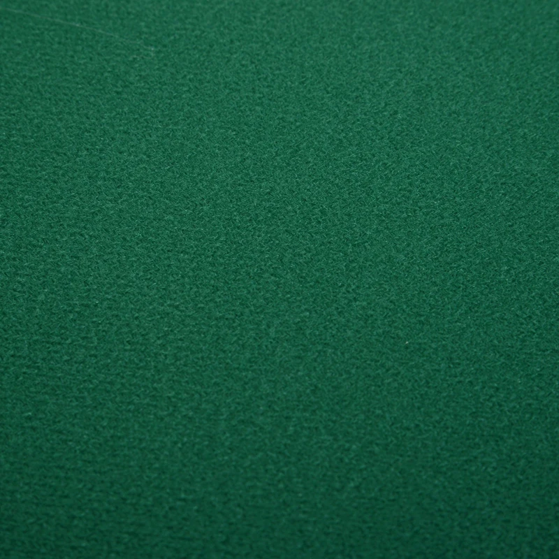 HOMCOM MDF 8 Player Folding Poker Table Green