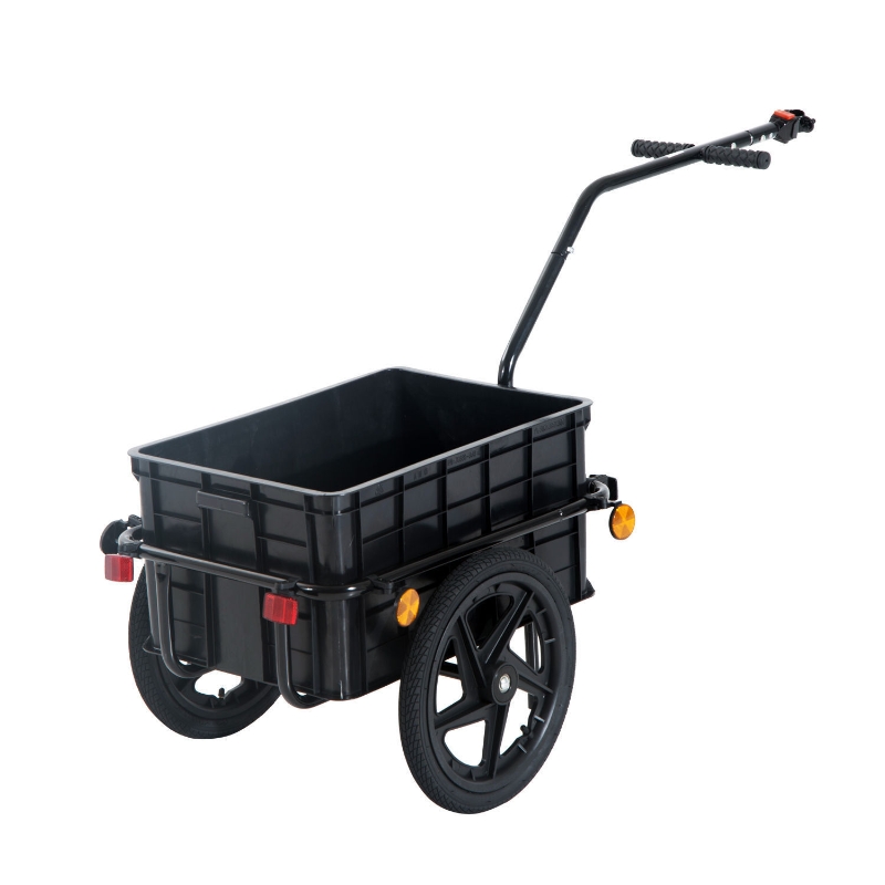 HOMCOM Cargo Trailer Bike W/Carrier Utility Luggage