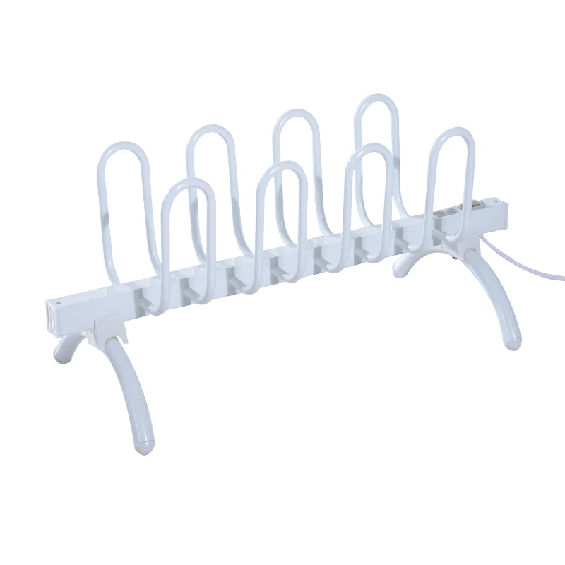 HOMCOM Electric Shoes Dryerm-White