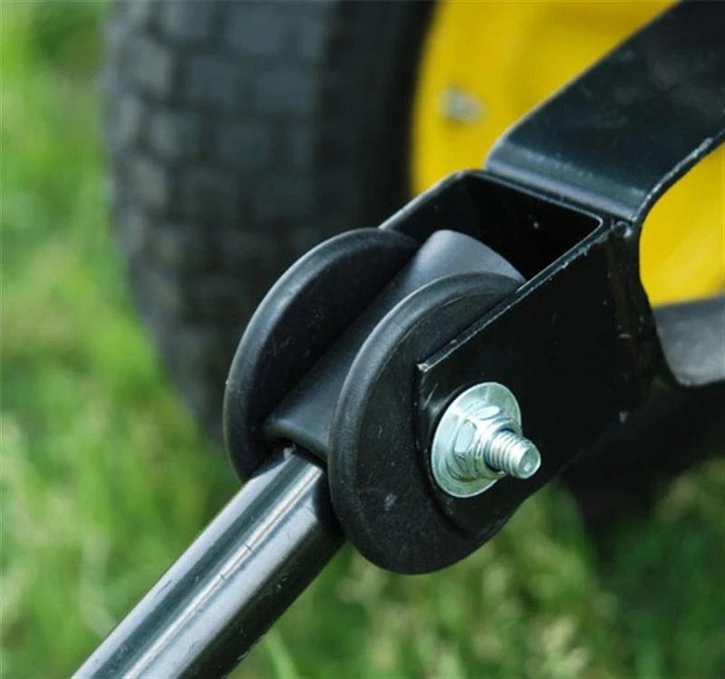 Outsunny Heavy Duty 4 Wheel Trolley, 125L-Dark Green