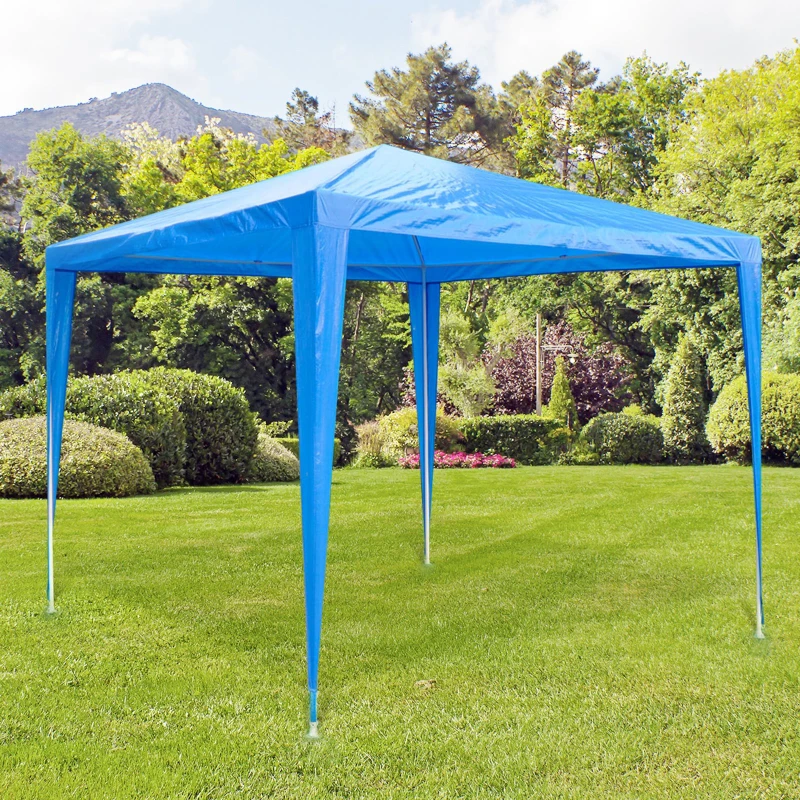 Outsunny Garden Gazebo, 2.7x2.7m-Blue