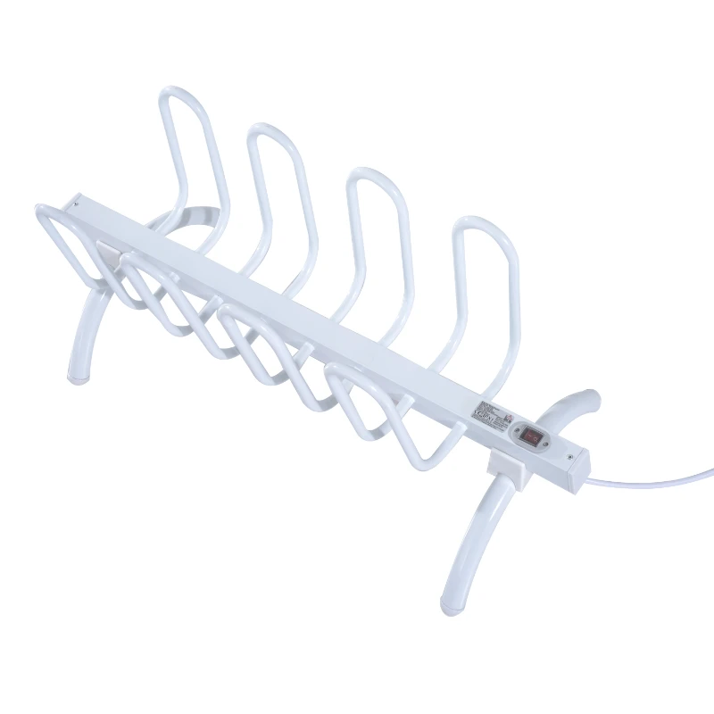 HOMCOM Electric Shoes Dryerm-White