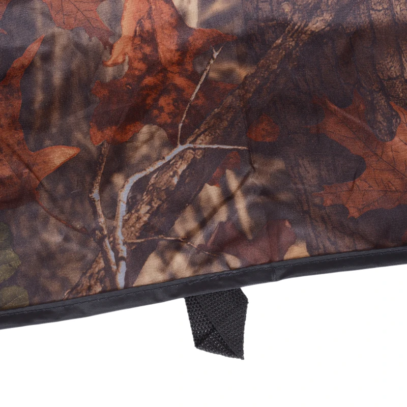 Outsunny 77" Pop Up Hunting Tent Ground Blind Outdoor Hide Bird Watching Window