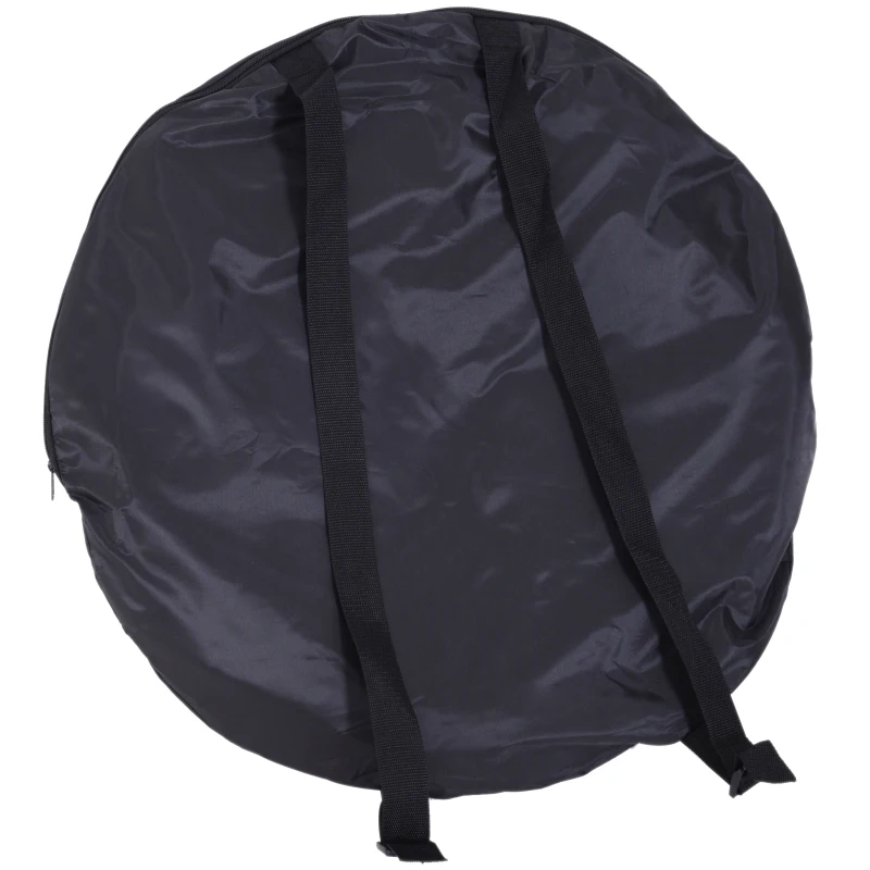 Outsunny 77" Pop Up Hunting Tent Ground Blind Outdoor Hide Bird Watching Window