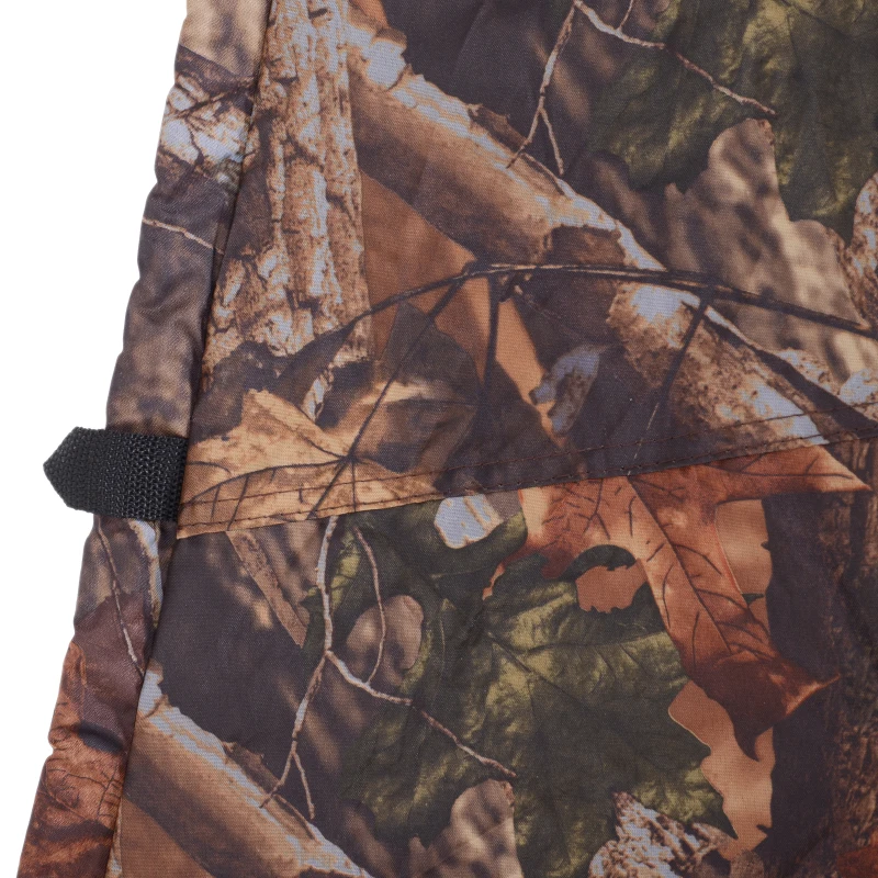 Outsunny 77" Pop Up Hunting Tent Ground Blind Outdoor Hide Bird Watching Window