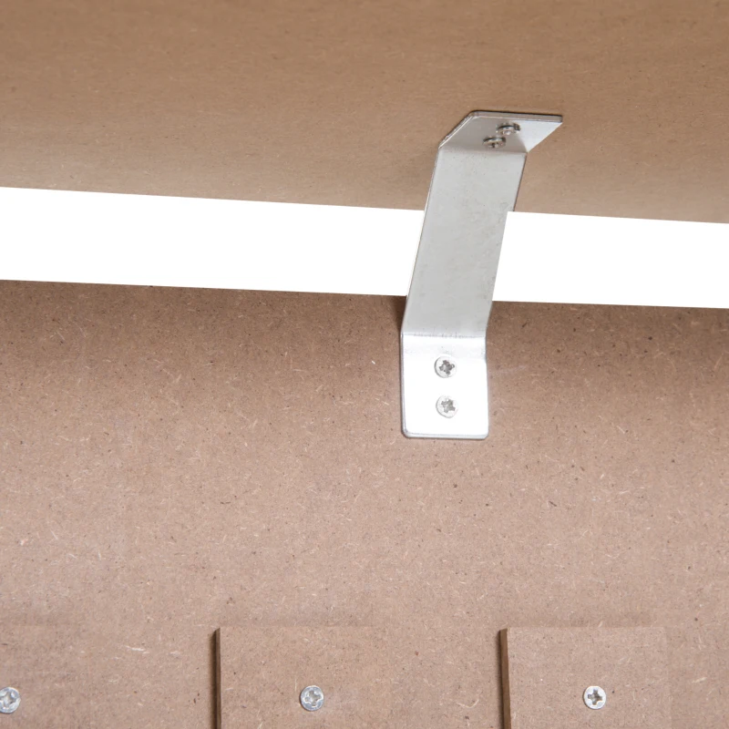 HOMCOM 112Lx19Wx81H cm MDF Radiator Cover-Burlywood Colour