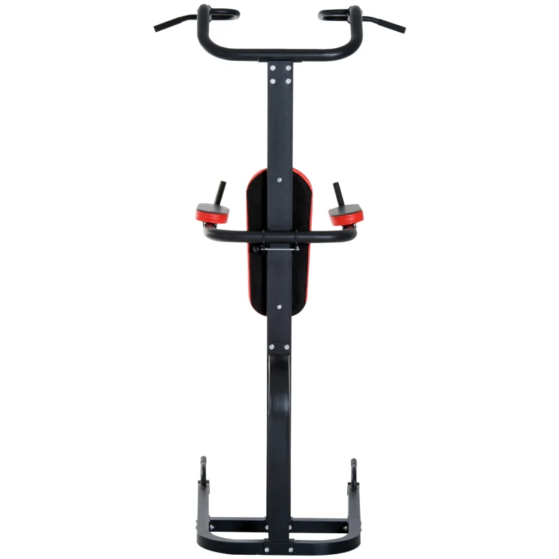 HOMCOM 4 in 1 Power Tower Multi Function Station-Black/Red