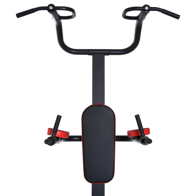 HOMCOM 4 in 1 Power Tower Multi Function Station-Black/Red