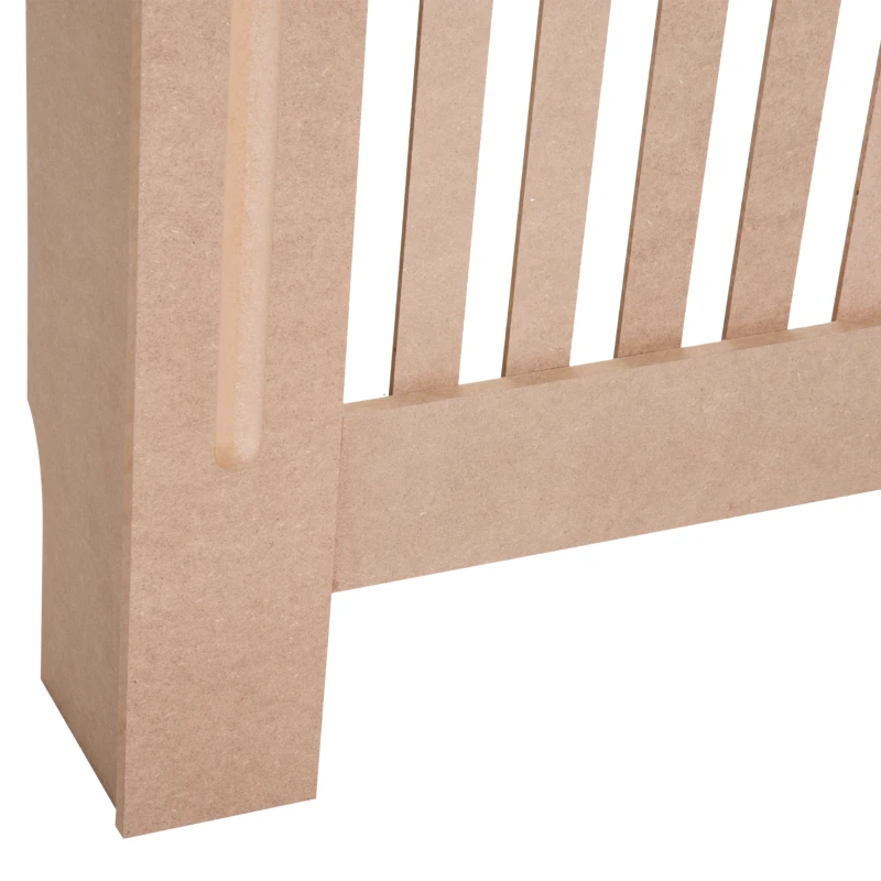 HOMCOM 112Lx19Wx81H cm MDF Radiator Cover-Burlywood Colour