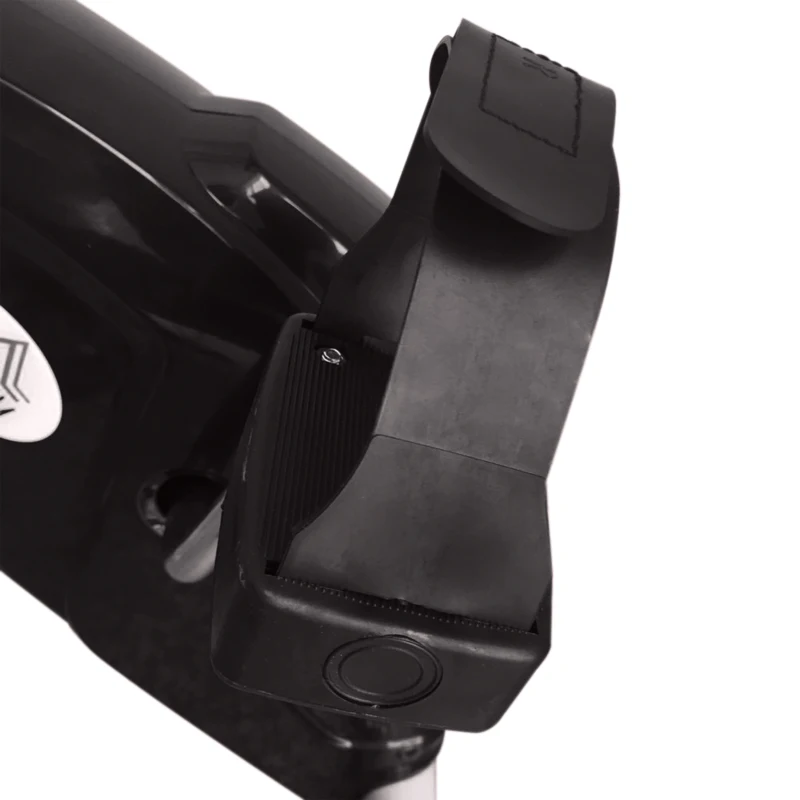 HOMCOM Steel Manual Home Exercise Bike w/ LCD Monitor Black