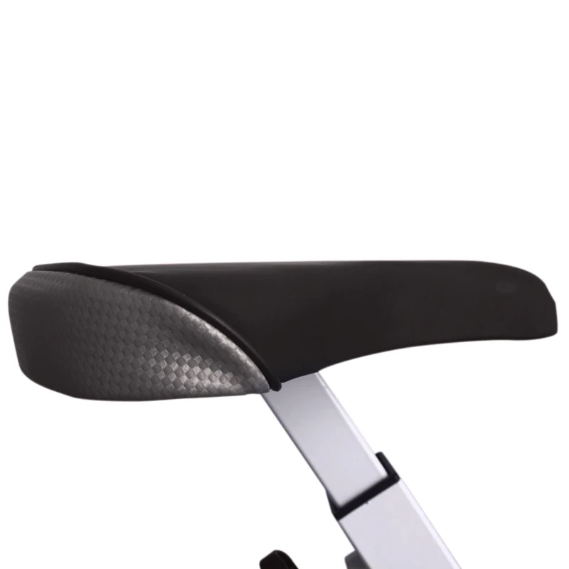 HOMCOM Steel Manual Home Exercise Bike w/ LCD Monitor Black