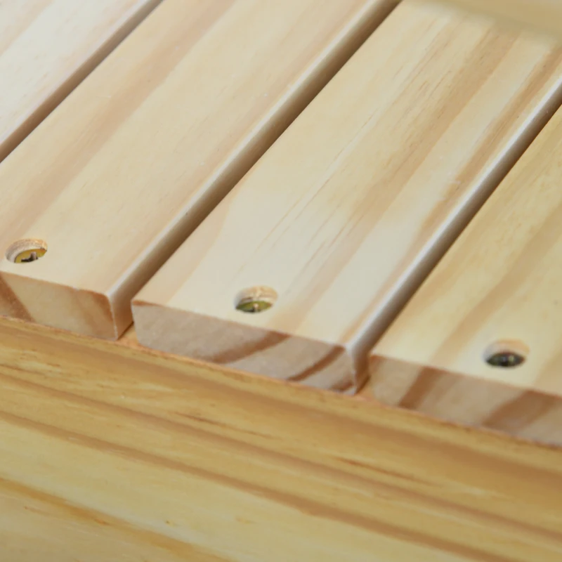 Adirondack tuinstoel kinderen tuinligstoel balkonstoel gemaakt van hout naturel